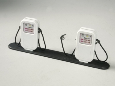 Petrol pump, 2 pieces